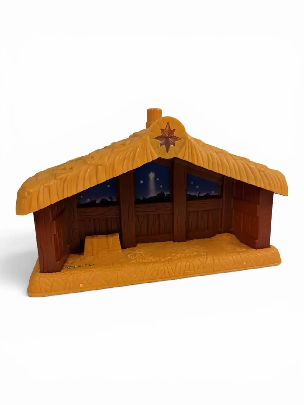 Fisher-Price Little People Nativity Playset Stable Manger with Light-Up Star